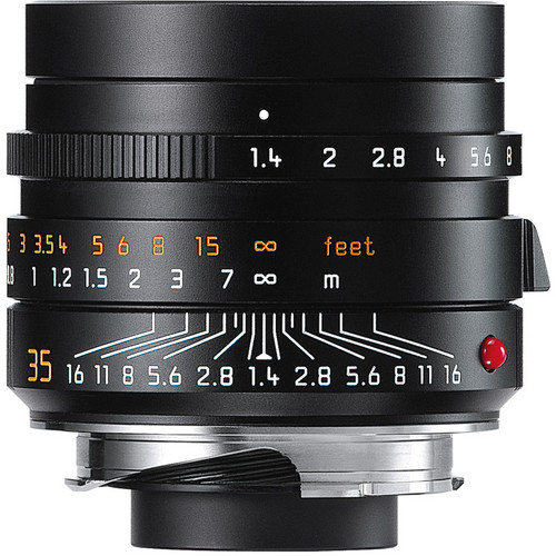 Leica Summilux-M 35mm f/1.4 ASPH Lens (Black), 11663 - LCameras.com