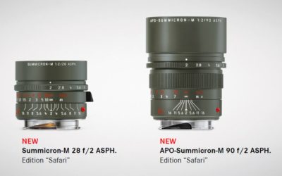 Leica Two New “Safari” Limited Edition Lenses Announcement
